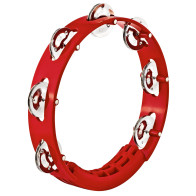 Meinl - NINO49-R, Nino ABS Tambourine Rouge 8"