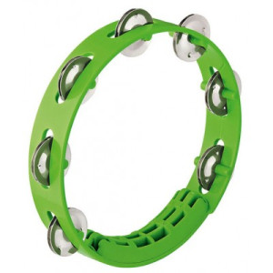 Meinl - NINO49-GG, Nino ABS Tambourine Vert 8"