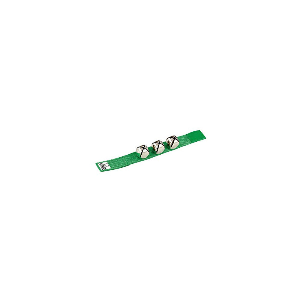 Meinl - NINO961-GR, Nino Bracelet de grelots Vert Meinl - NINO961-GR, Nino Bracelet de grelots Vert