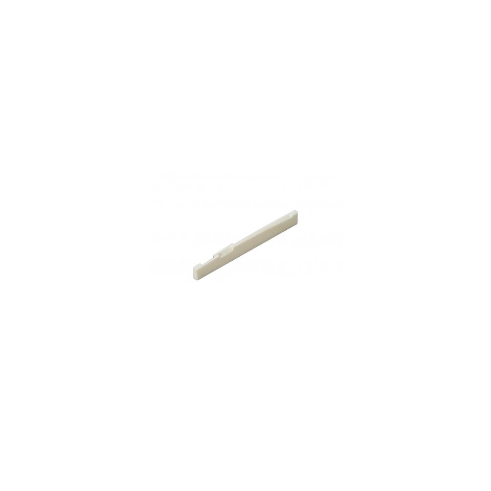Musicplus - MPSCGAWH, sillet de chevalet pour guitare acoustique en plastique, Blanc