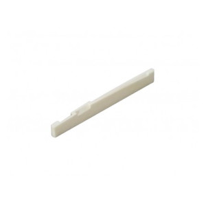 Musicplus - MPSCGAWH, sillet de chevalet pour guitare acoustique en plastique, Blanc