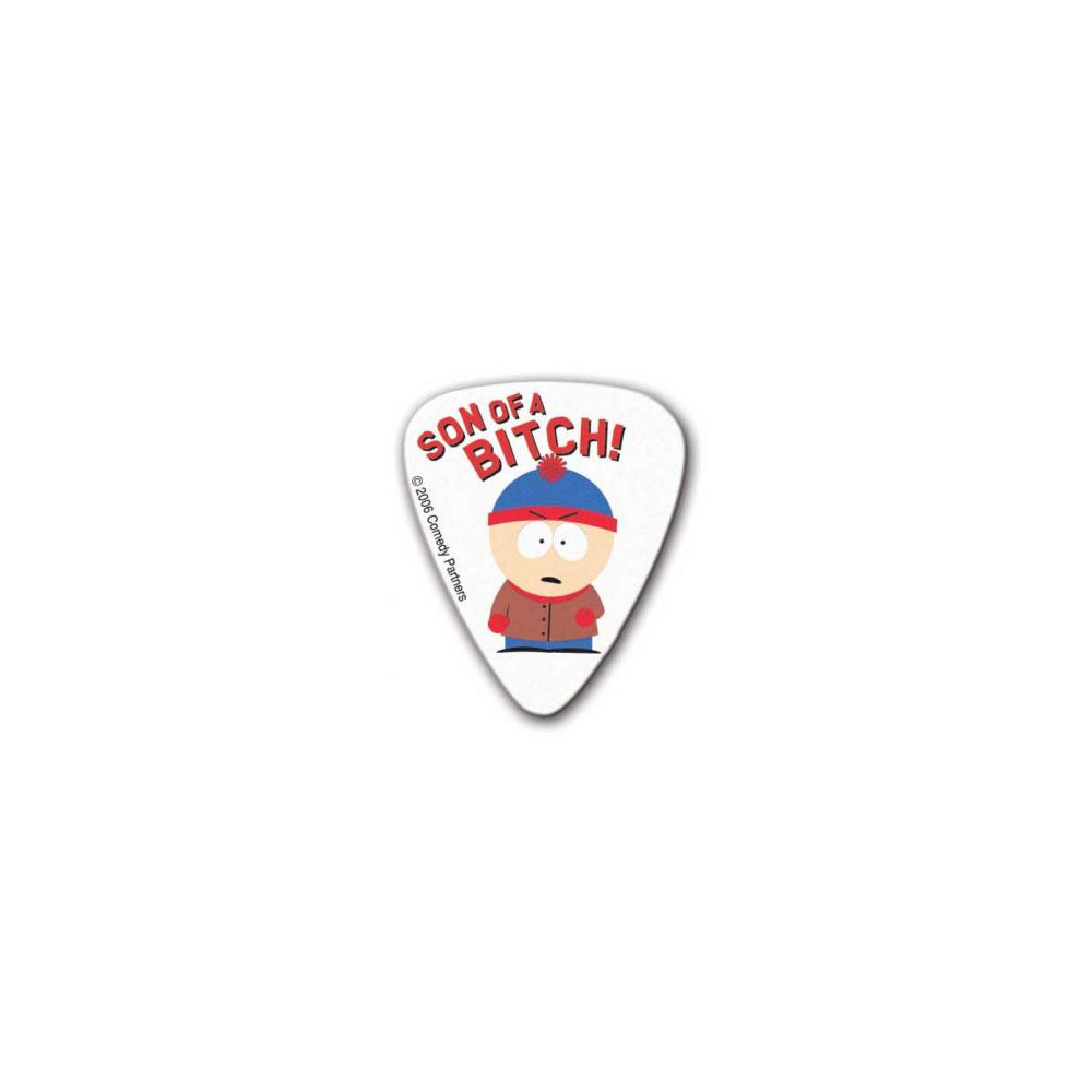 Grover Allman - Médiator South Park ™ 0.80 mm ( Son of a b****! )