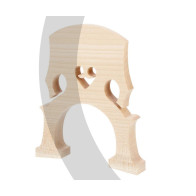 paganini - maple double bass bridge