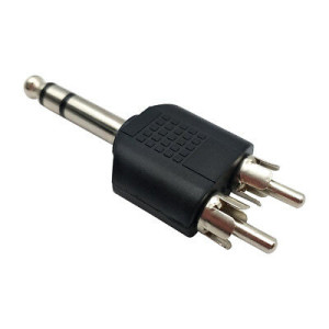 Aywa - Adaptateur jack Stereo M / 2 RCA m