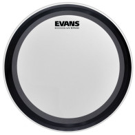 Evans - BD22EMADUV, Peau de frappe de grosse caisse EMAD UV sablée, 22"