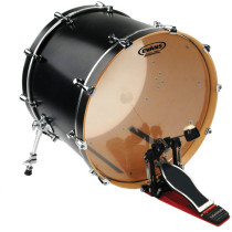 Evans - BD20G1, Peau de frappe de grosse caisse G1 transparente, 20"