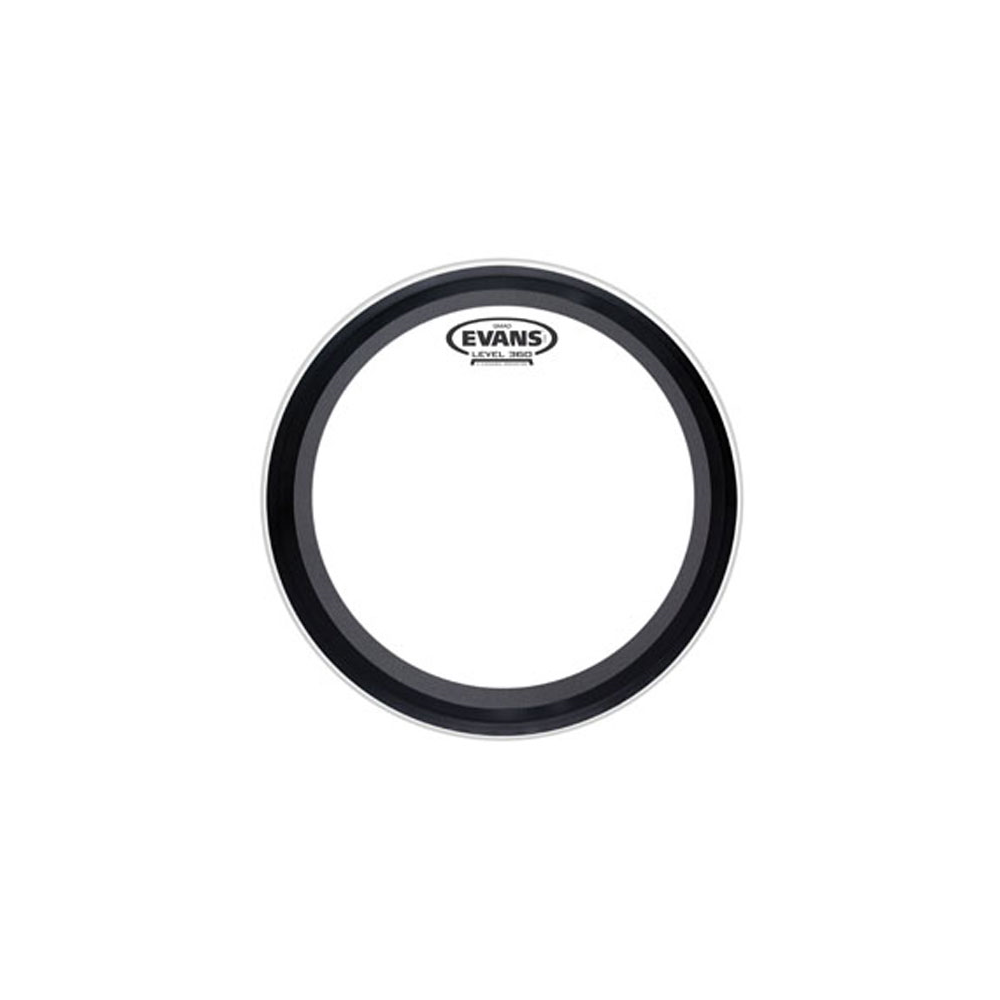 Evans - BD22GMAD, Peau de frappe de grosse caisse GMAD transparente, 22" Evans - BD22GMAD, Peau de frappe de grosse caisse GMAD transparente, 22"