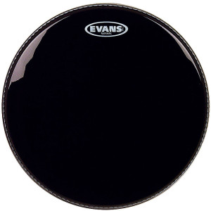 Evans - BD22HBG, Peau de frappe de grosse caisse hydraulique noire, 22"