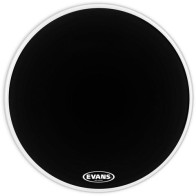Evans - BD22RB-NP, Peau de résonance de grosse caisse EQ3 noire, 22"