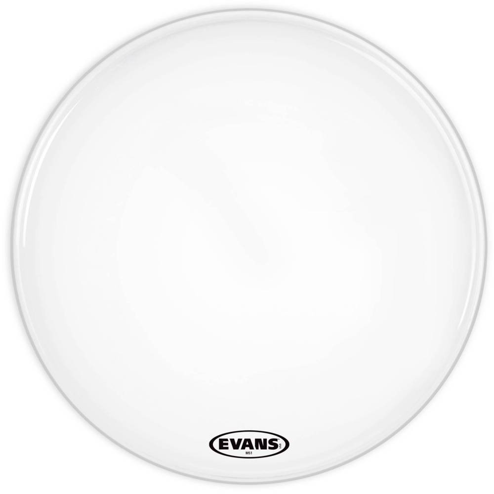 Evans - BD24MS1W, Peau de frappe de grosse caisse MS1 sablée, 24" Evans - BD24MS1W, Peau de frappe de grosse caisse MS1 sablée, 24"