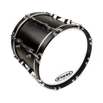 Evans - BD24MS1W, Peau de frappe de grosse caisse MS1 sablée, 24"