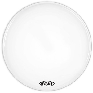 Evans - BD26MS1W, Peau de frappe de grosse caisse MS1 Sablée, 26"