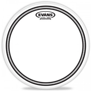 Evans - B12ECS, Peau de frappe de caisse claire ECS semi-transparente, 12"