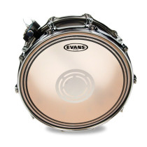 Evans - B14EC1RD, Peau de frappe de caisse claire EC1 semi-transparente, 14"