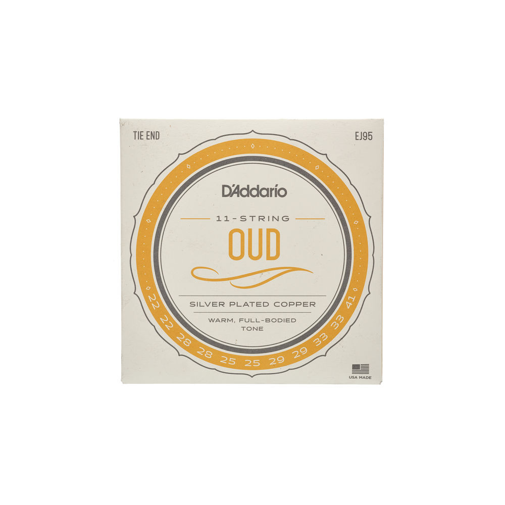 D'addario - J95, Jeu de 11 Cordes Pour Oud D'addario - J95, Jeu de 11 Cordes Pour Oud
