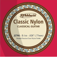 D'Addario - J270, 1st Normal Tension Nylon 028