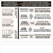 D'Addario - EXL165-5, Jeu de 5 Cordes Basse Nickel Wound 45-135