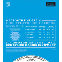 D'Addario - EXL170, Jeu de 4 Cordes Basse électrique  45-100