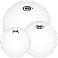 Evans - ETP-G1CTD-R, Pack de Peaux de toms G1 Rock Sablées, 10", 12", 16"