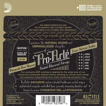 D'Addario - EXP46, Cordes guitare Classique Tirant Fort