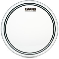 Evans - TT12EC2S, Peau de frappe de tom EC2 transparente, 12"