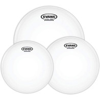Evans - ETP-G2CTD-S, Pack de Peaux G2 Standard sablées, 12", 13", 16"