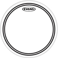Evans - TT14ECR, Peau de résonance de tom EC transparente, 14"