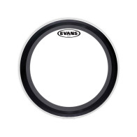 Evans - BD22EMAD2-B, Peau de frappe de grosse caisse EMAD2 transparente, 22"