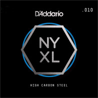 D'Addario - NYS010, Carbon Steel Electric Guitar String 010