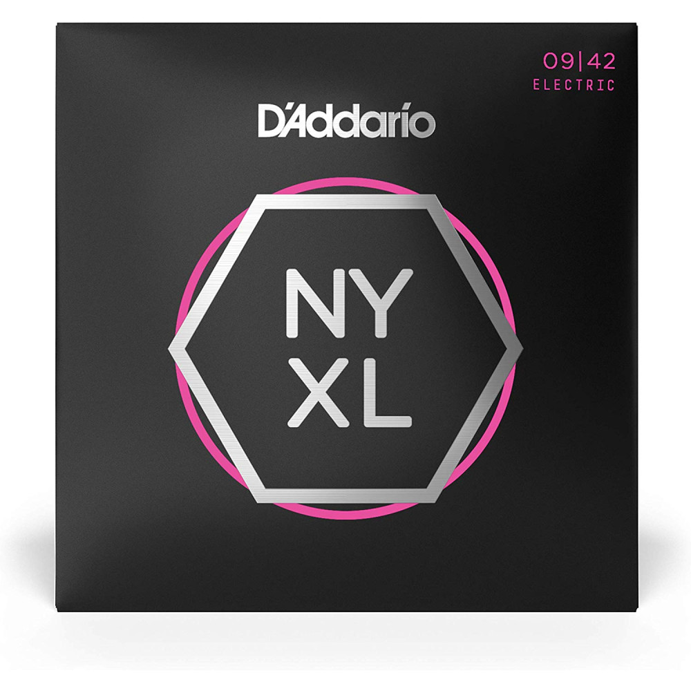 D'Addario - NYXL0942, Cordes Guitare électrique  Super Light, 09-42