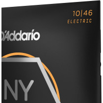 D'Addario - NYXL1046, Cordes Guitare électrique Regular Light, 10-46
