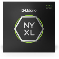 D'Addario - NYXL45105, 4 Electric Bass Strings  Nickel Wound 45-105
