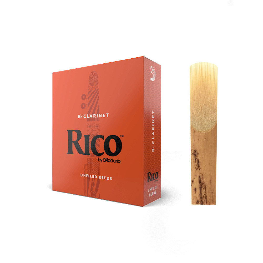 Rico - RCA1020, Anche de clarinette Si♭, Force 2 (La Pièce) Rico - RCA1020, Anche de clarinette Si♭, Force 2 (La Pièce)