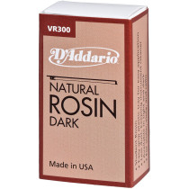 D'addario - VR300, Colophane naturelle pour Violon et Alto , foncée