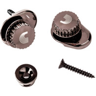 D'Addario - PW-SLS-01,  Universal Strap Lock System, Black