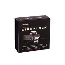 D'Addario - PW-SLS-01, Strap Lock Système de blocage de courroies universel, Noir