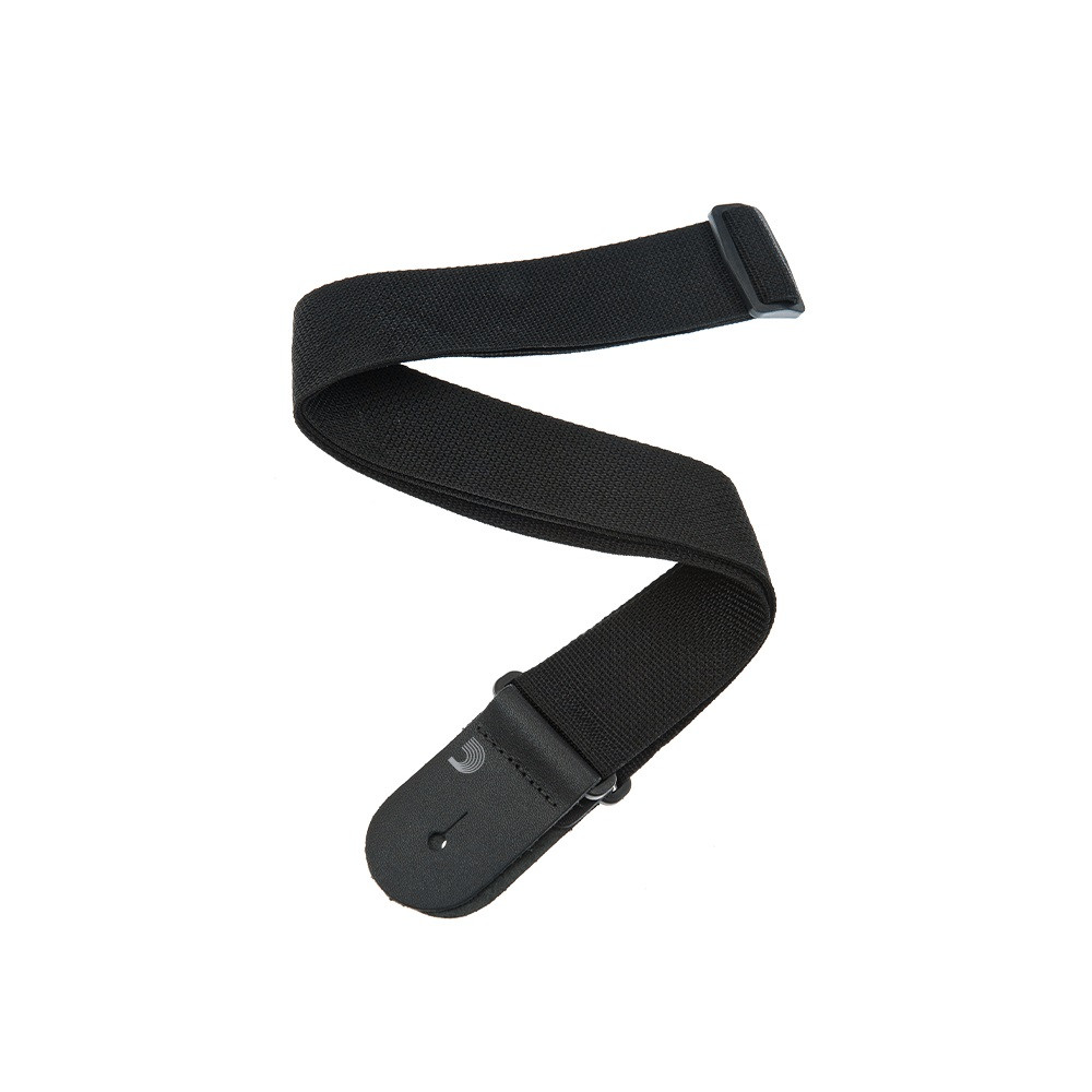 D'Addario - PWS100,  Polypropylene Guitar Strap, Black