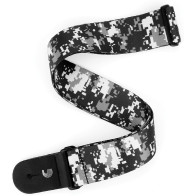 D'Addario- P20S1501, Sangle pour guitare Digital Camo, noire