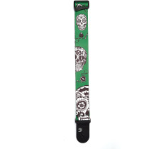 D'Addario - P20W1411,  Sangle pour guitare en polyster 2" Vert