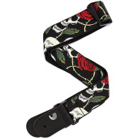 D'Addario - 20T02, Courroie de guitare en polyester, Immortal Love