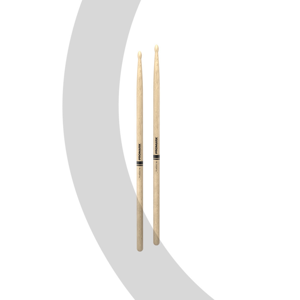 PROMARK - PW7AW, Baguettes Batterie "Classic 7A" en chêne PROMARK - PW7AW, Baguettes Batterie "Classic 7A" en chêne