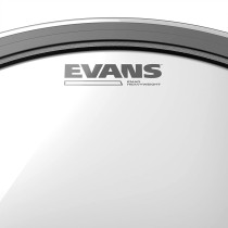 Evans - BD20EMADHW, Peau de frappe de grosse caisse EMAD transparente, 20"