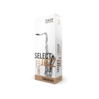 D'Addario Select Jazz - RRS05TSX2H, Pack de 5 anches de saxophone tenor, Force 2 (Hard)