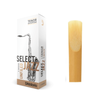 D'Addario - RRS01TSX3M, Anche de saxophone tenor unfiled  Select Jazz , Force 3 Medium (La pièce)