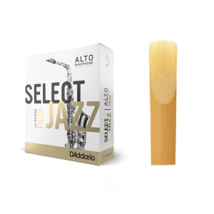 D'Addario - RSF1ASX2H, Anche de saxophone alto Select Jazz filed, Force 2, Hard (La pièce)