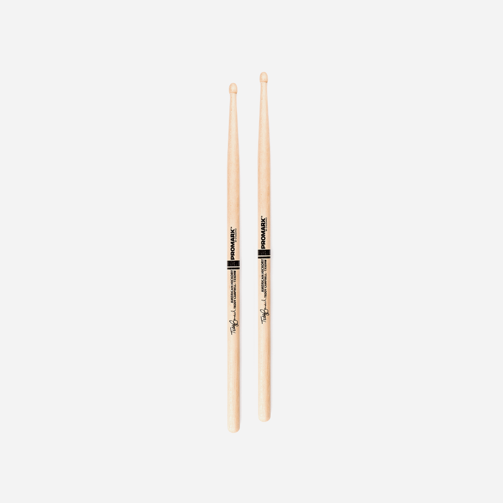 PROMARK - TXSD9W, Baguettes Signature Teddy Campbell en Hikory 2B PROMARK - TXSD9W, Baguettes Signature Teddy Campbell en Hikory 2B