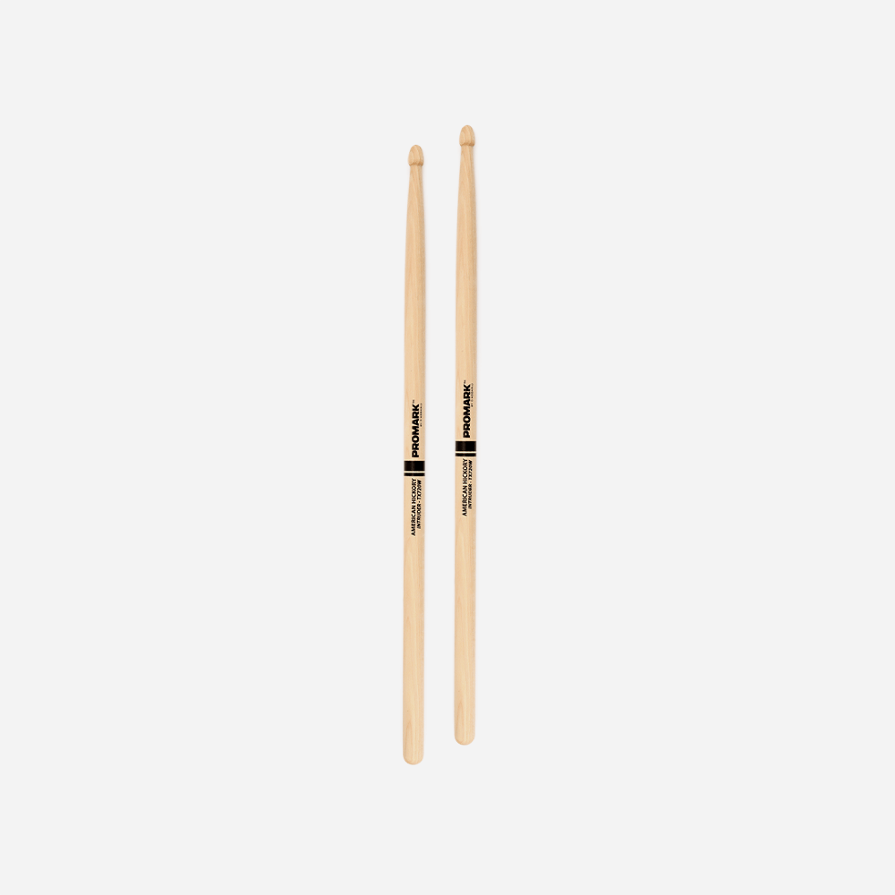 PROMARK - TX720W, Baguettes Batterie Hickory "Classic 720 Intruder" Olive en Bois 5B PROMARK - TX720W, Baguettes Batterie Hickory "Classic 720 Intruder" Olive en Bois 5B