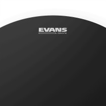 Evans - ETP-ONX2-F, Pack de Peaux ONX2 Fusion noires, 10", 12", 14"