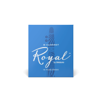Rico Royal - RCB1020, Pack de 10 anches de clarinette Si♭, Force 2