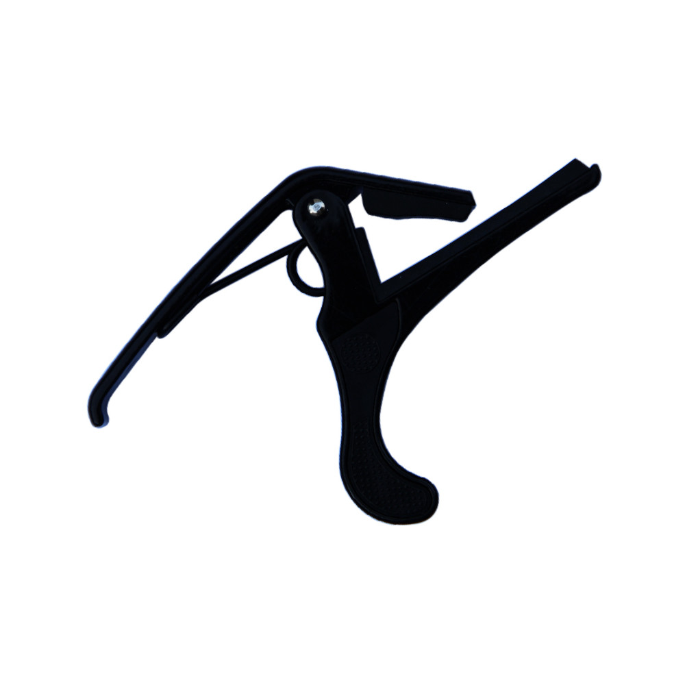 Alice - A007ABK, Capo d'astro de Guitare folk, Noir